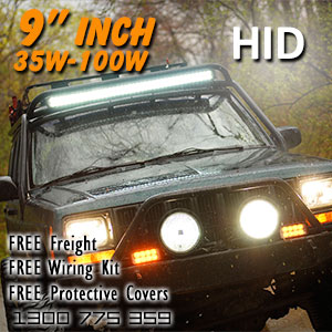 DR500 9 Inch HID Spot and Driving Lights